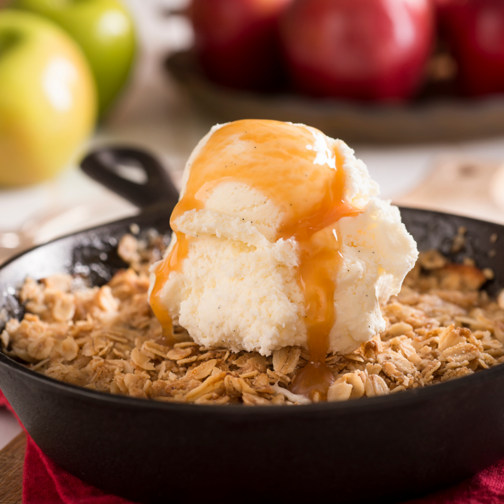 Nourish Your Spirit with Apple Bourbon Crisp Tonight