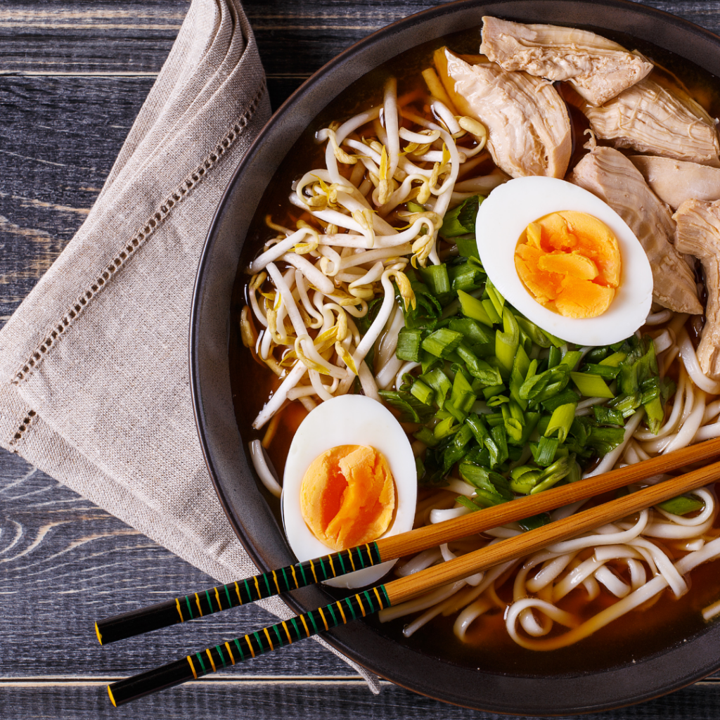 Spice Up Your Life with Spicy Sesame Chicken Ramen