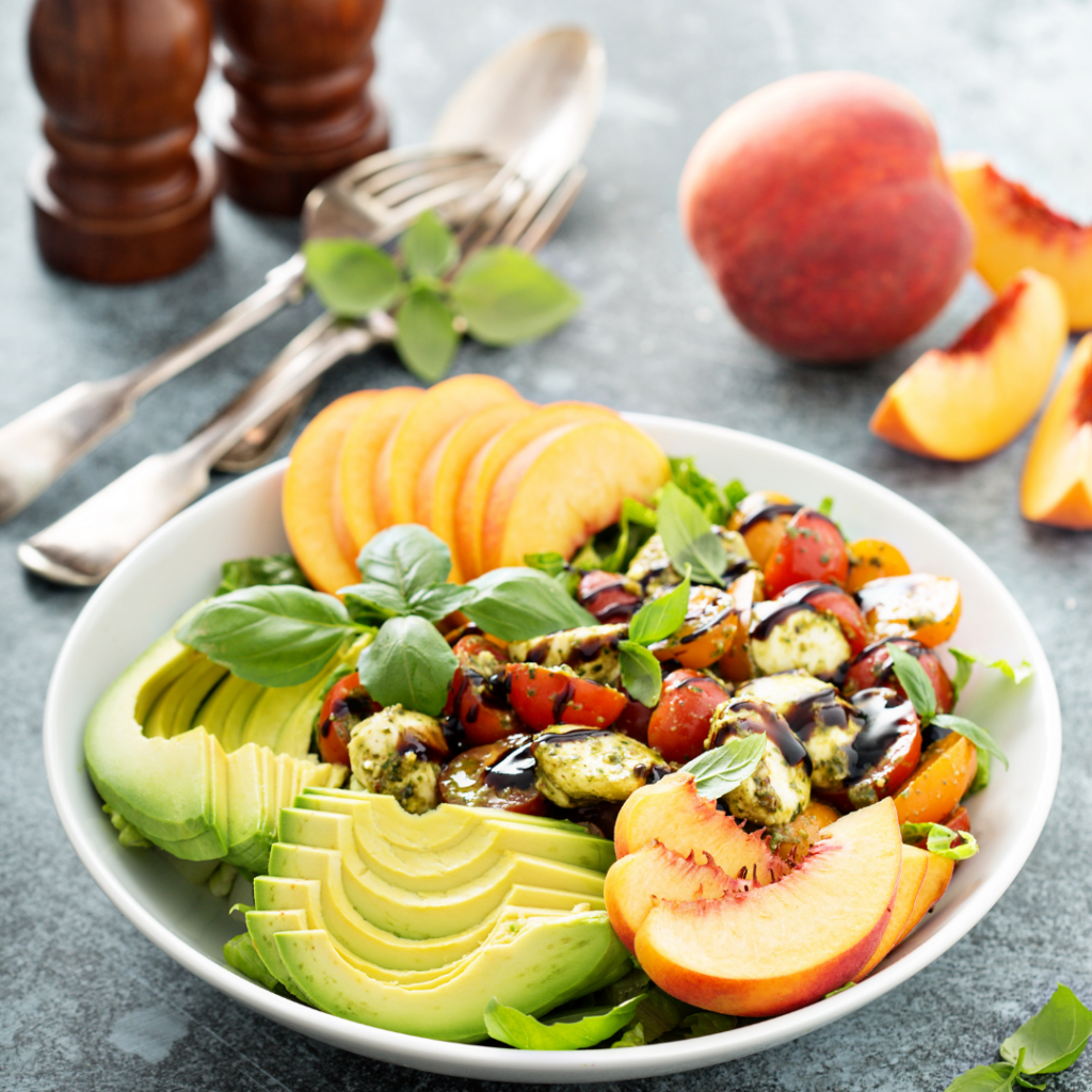 Savor the Goodness: Easy Peach Avocado Salad Delight
