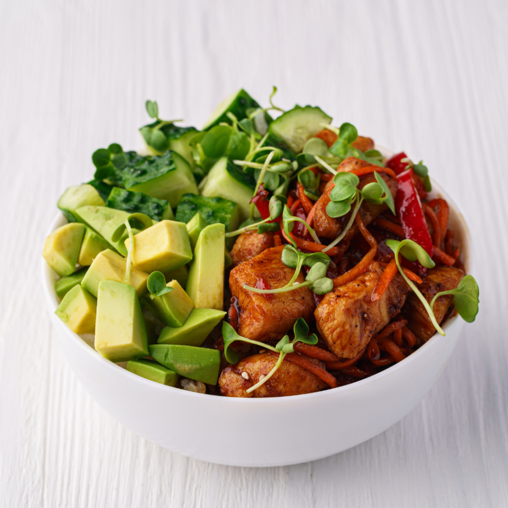 Unleash the Power of Pineapple BBQ Chicken Bowls: Feel Amazing!