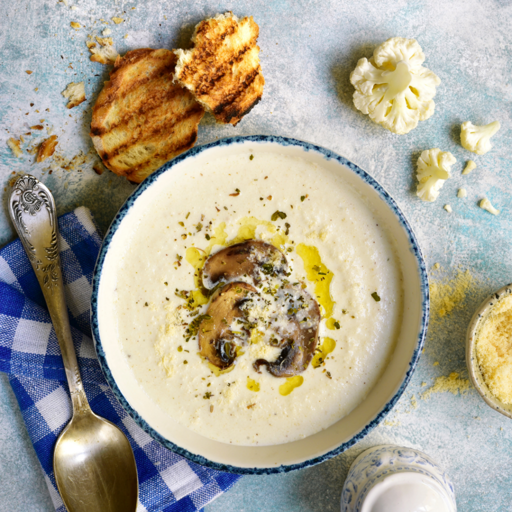 Elevate Your Health with Cauliflower Mushroom Soup Magic
