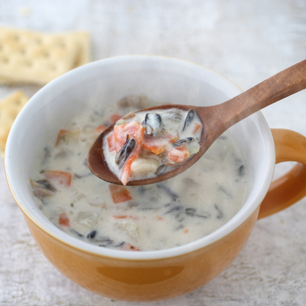 Nourish Your Body and Spirit with Creamy Wild Rice Chowder