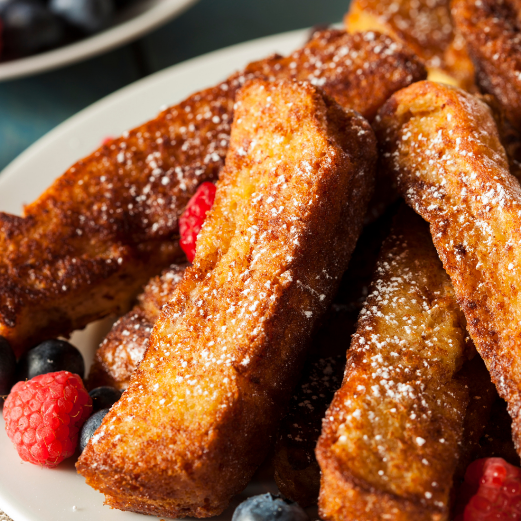 Whip Up Joy: Eggnog French Toast Sticks for Festive Mornings