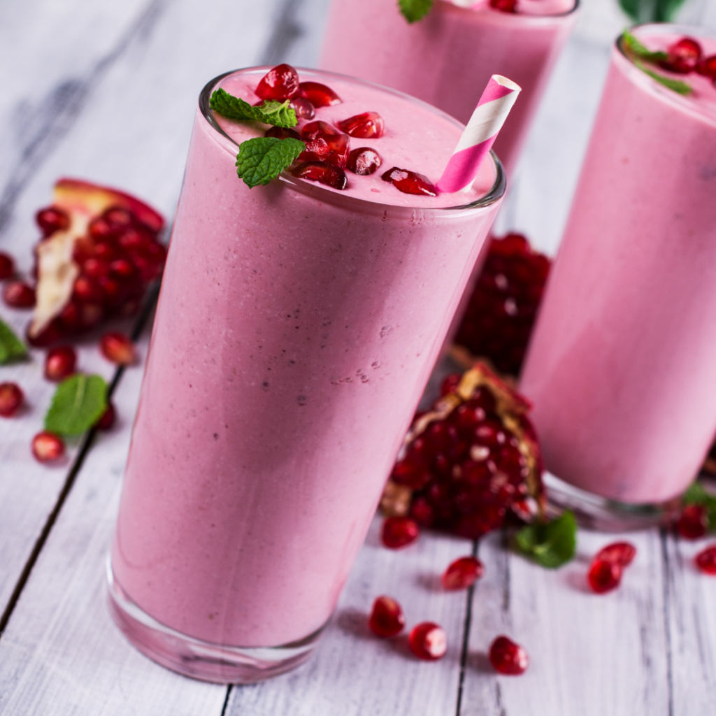 Empower Your Health: Dive into a Pomegranate Smoothie