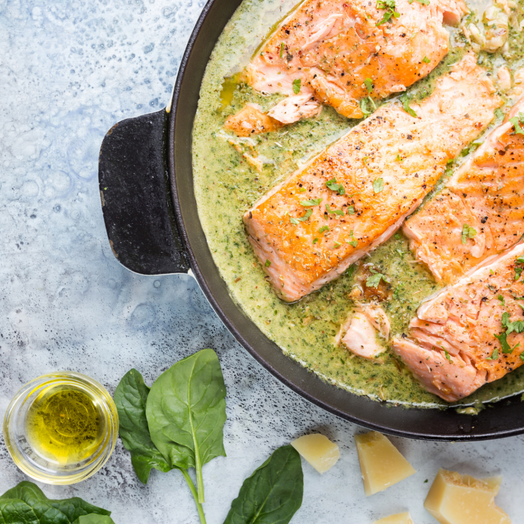 Indulge in Happiness: Creamed Salmon Love
