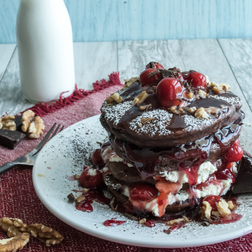 Sensational Black Forest Pancakes: A Morning Delight Awaited