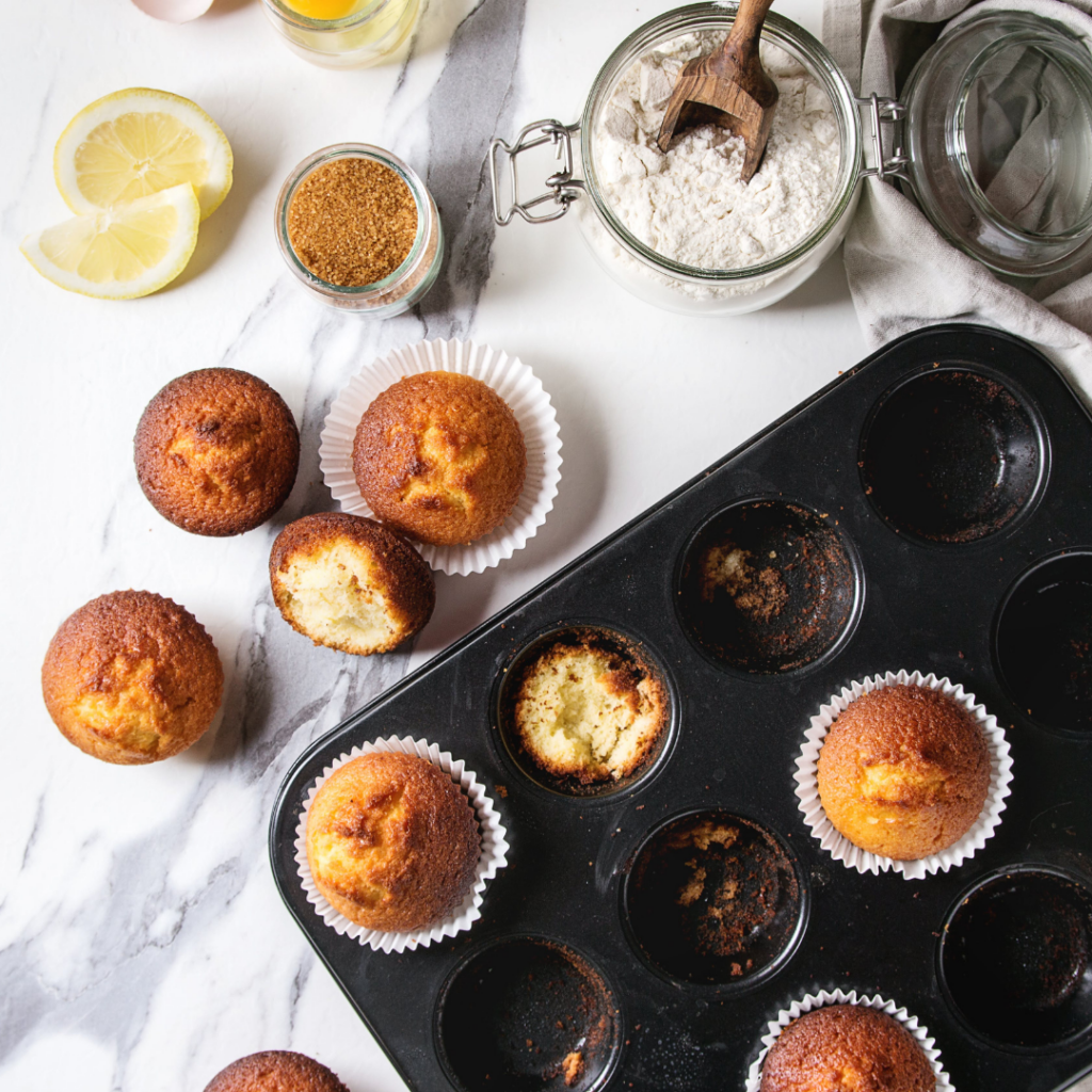 Boost Your Mood with Tangy Lemon Muffins - Try Now!