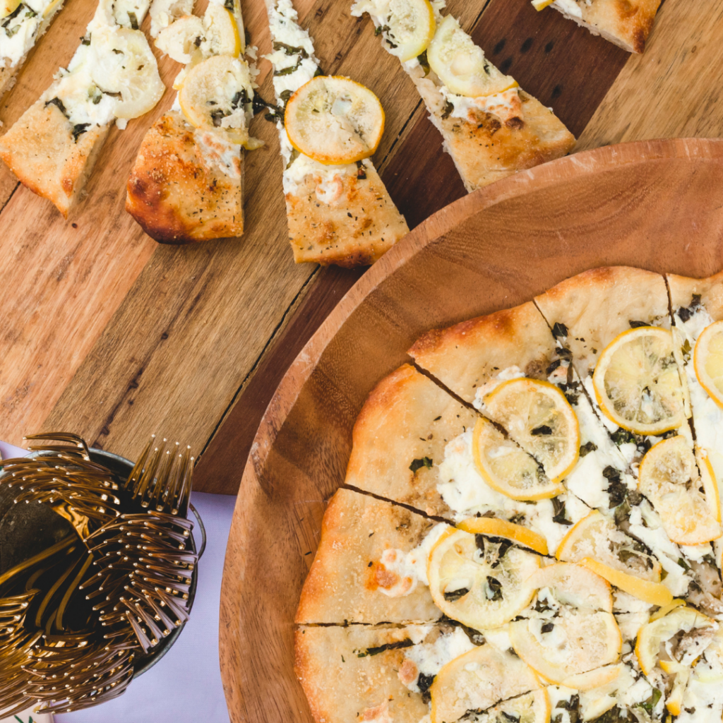 Satisfy Your Cravings: Grilled Lemon Ricotta Pizza Magic!