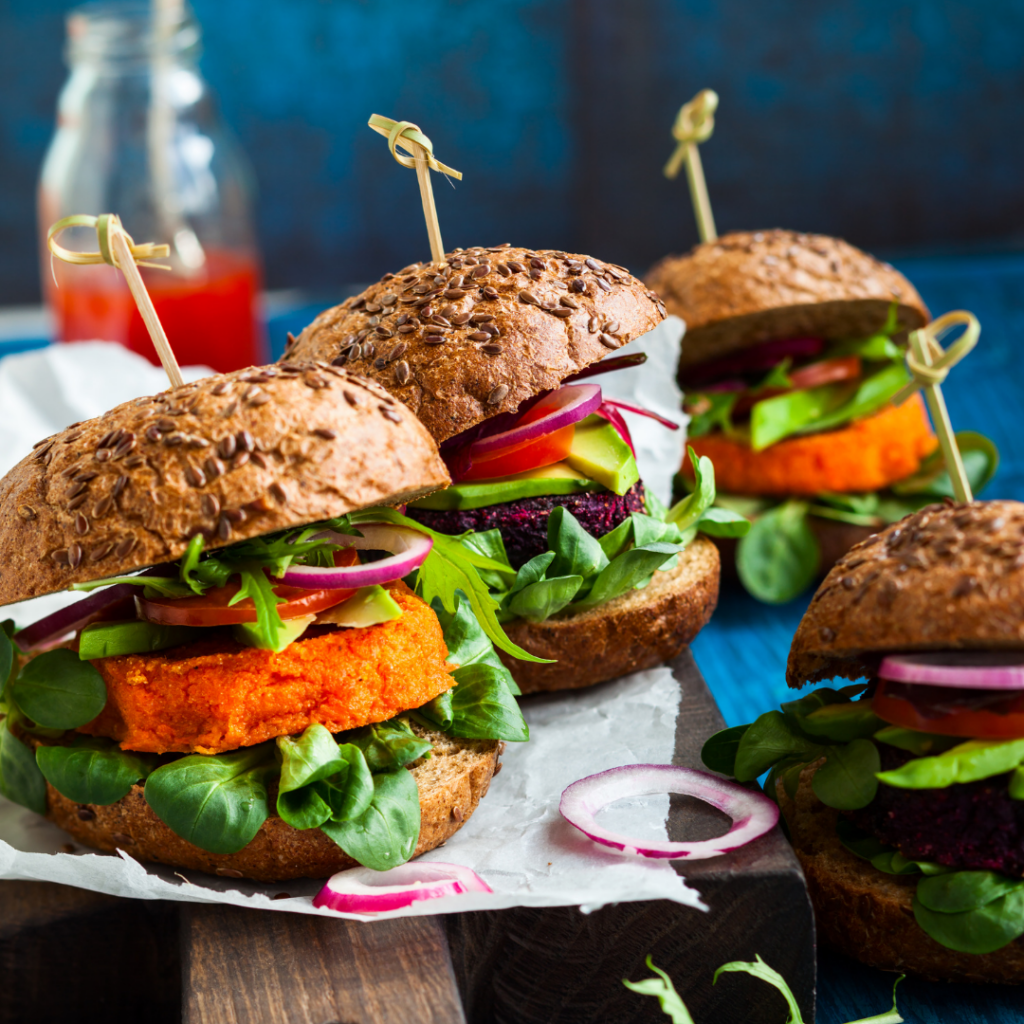 Veggie Burgers Two Ways: Double Deliciousness