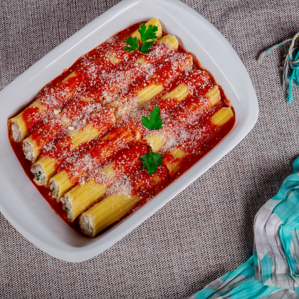 Homemade Cheese Manicotti: Comfort in a Bite